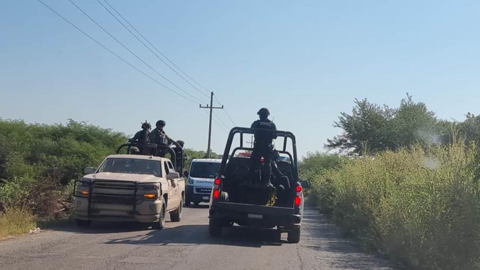 Militares realizan operativos en las sindicaturas de Imala y Sanalona, en Culiacán