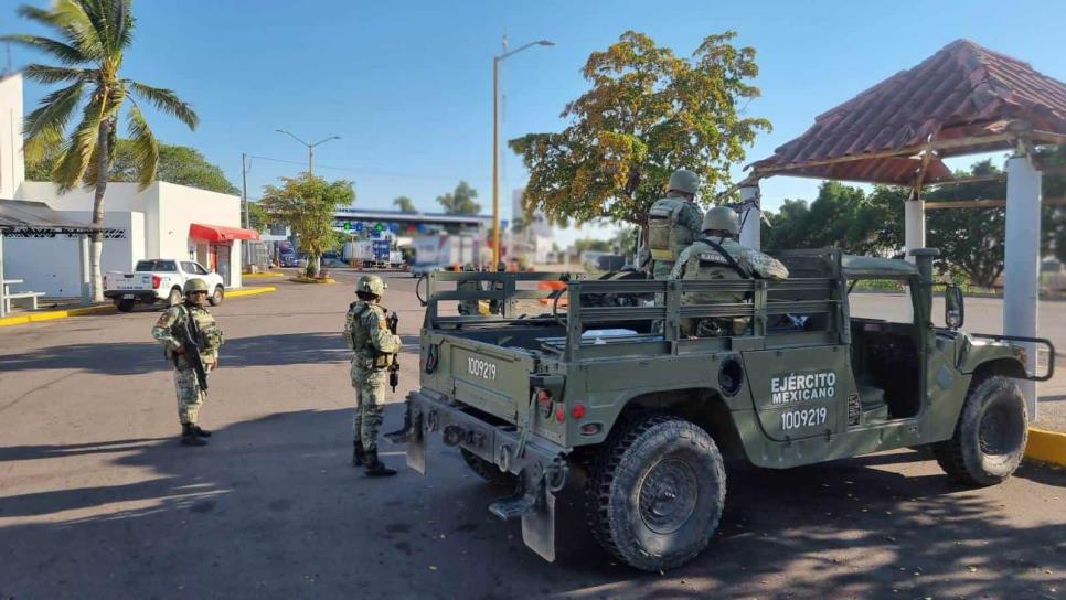 Arriban a Culiacán 150 militares para sumarse a los operativos de seguridad