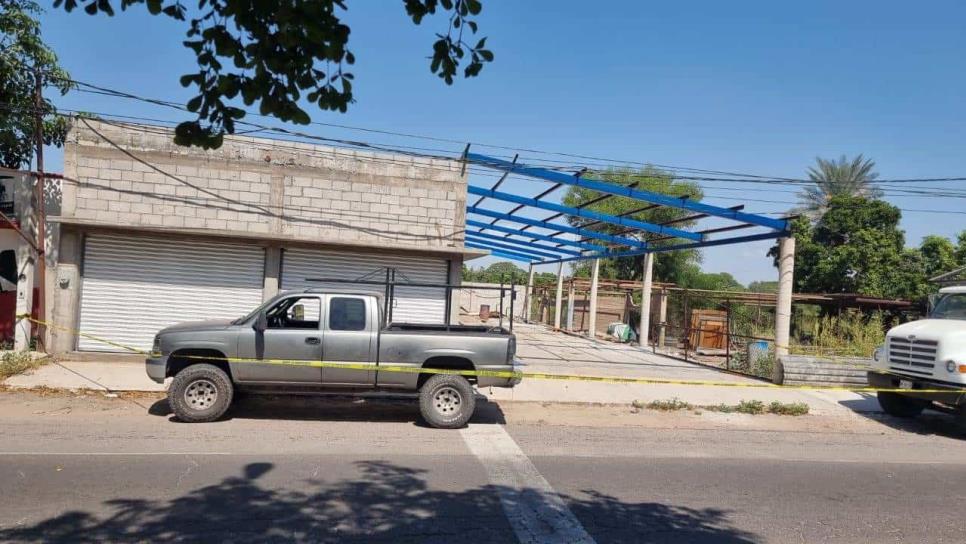 Muere herrero de Bachigualato al caer de tres metros de altura en Navolato