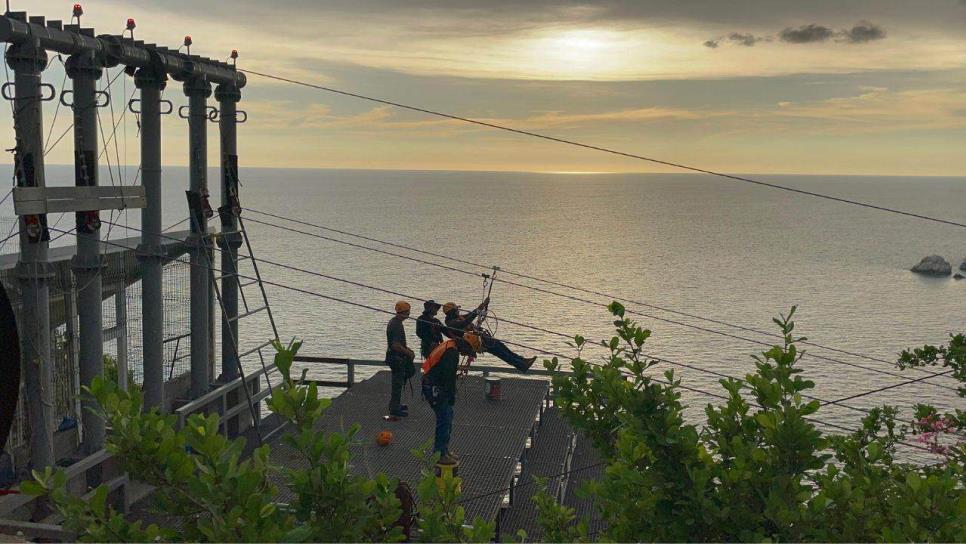 Tirolesa del Faro Mazatlán: ¿Para cuándo abrirá y que la retraso?