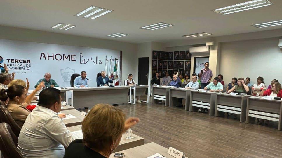 Cabildo de Ahome aprueba la entrega de bienes inmuebles a Juan José Ríos