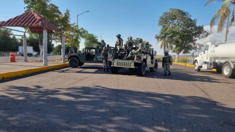 Militares arrestan a seis personas en un operativo en Mocorito