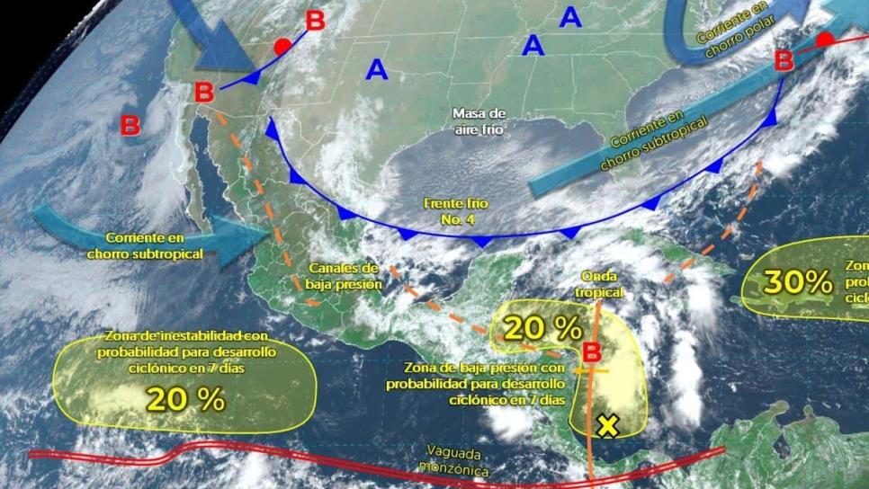 Clima en Sinaloa para este fin de semana del 18 al 20 de octubre ¿va a llover?