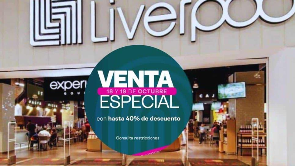 Liverpool anuncia Venta Especial de octubre con descuentos del 50% ¿qué hay en oferta?