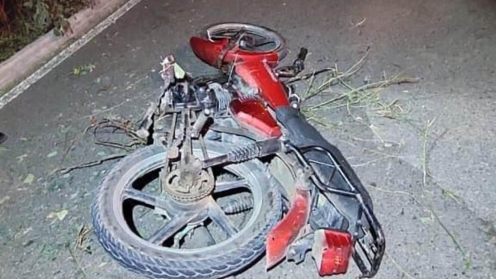 Joven motociclista pierde la vida en un accidente en Mocorito