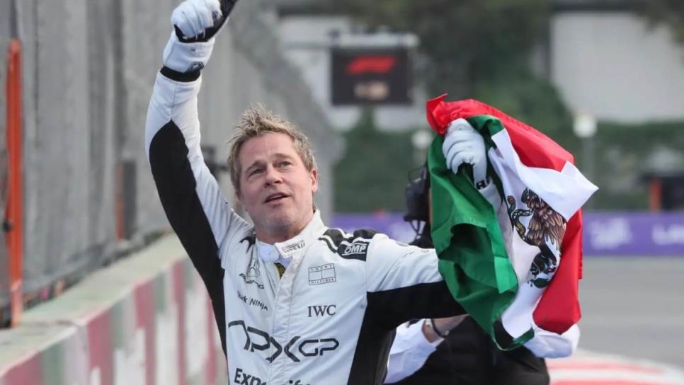 ¿Qué hacía Brad Pitt en el Gran Premio de México de la Fórmula 1?