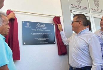 Mazatlán honra al periodista Javier Valdez con la nueva sala de medios en el Ayuntamiento