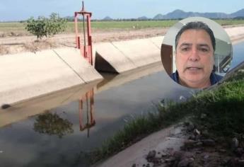 Anuncian pago de rescate de agua a módulos de riego en Sinaloa