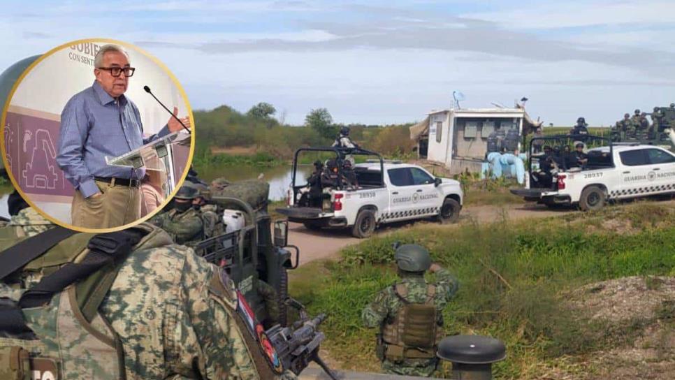 Rocha Moya: por balaceras, se blindará Mazatlán con más agentes de la Guardia Nacional