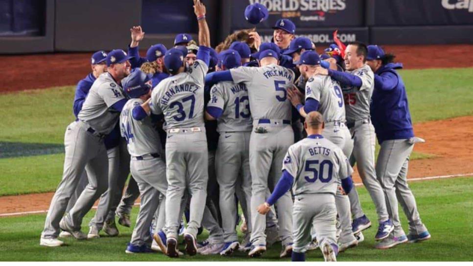 Dodgers de Los Ángeles, campeón de la Serie Mundial 2024