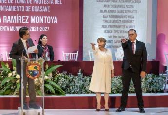 Cecilia Ramírez rindió protesta como nueva presidenta de Guasave, promete enfrentar los problemas del municipio