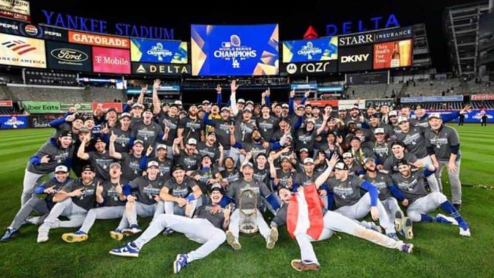 Dodgers de Los Ángeles recibe millonario premio tras ganar Serie Mundial 2024