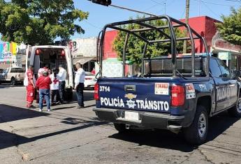 Atropellan a una mujer en el centro de Guamúchil