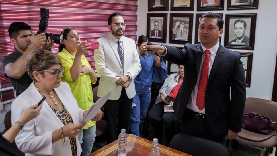 Feliciano Valle es nombrado Secretario del Ayuntamiento de Guasave