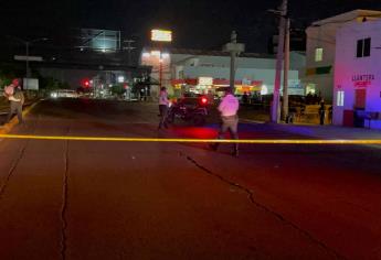 Muere un adulto tras ser arrollado por una motocicleta en Mazatlán