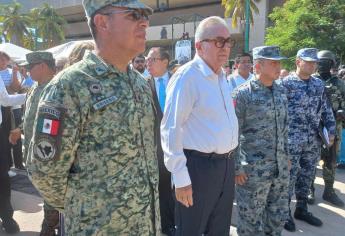 Rocha Moya inaugura exposición militar La Gran Fuerza de México