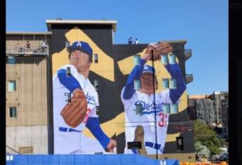 Inauguran segundo mural dedicado a Fernando Valenzuela en Los Ángeles