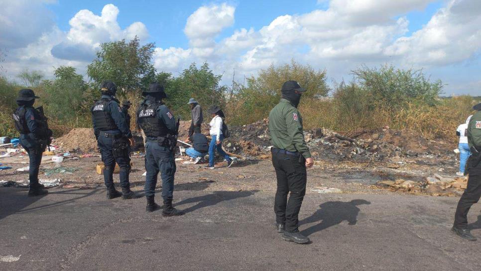 Encuentran osamenta humana junto a la barda del sector residencial La Primavera al sur de Culiacán