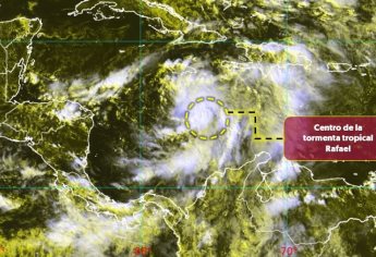 Se forma la tormenta tropical Rafael cerca de México; conoce su trayectoria