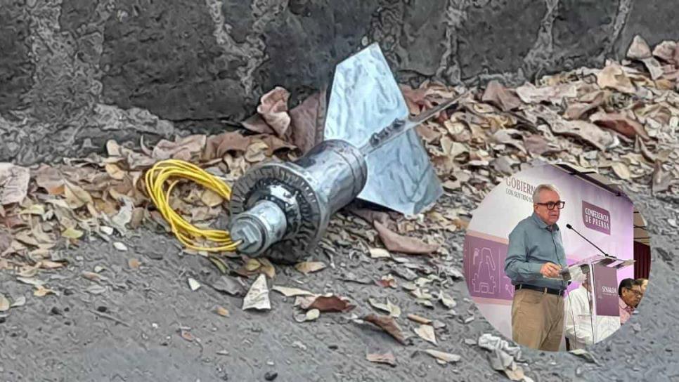 Explosivos tirados en Culiacán nos mortifica “Son explosivos artesanales”: Rocha