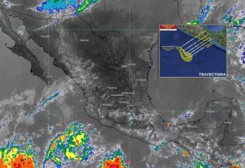 Depresión Tropical 14-E se forma frente a las costas de México; checa su trayectoria