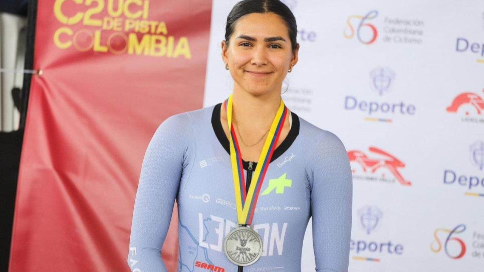 Yareli Salazar gana plata en el Grand Prix de Ciclismo en Colombia