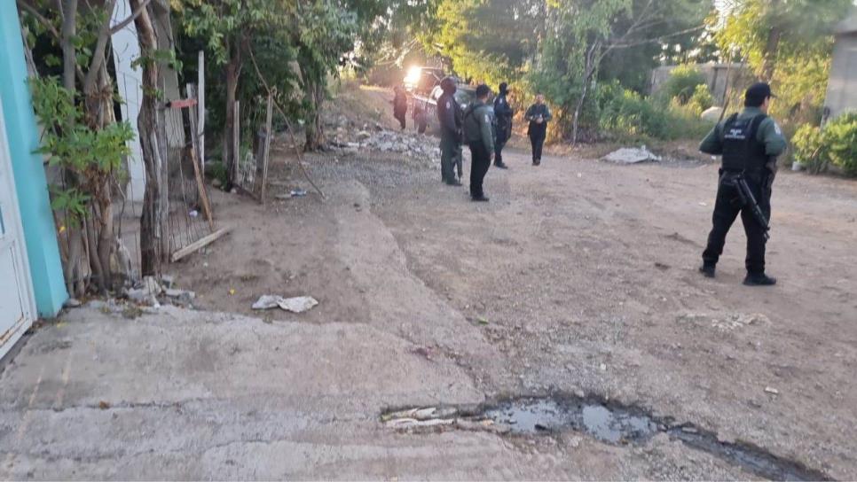 Sujetos desconocidos balean un domicilio en la colonia Las Coloradas de Culiacán