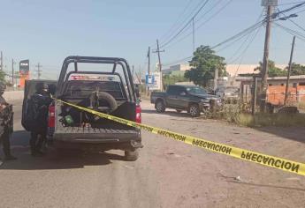 Con Cuerno de Chivo asesinan a un hombre en el Piggy Back al sur de Culiacán 