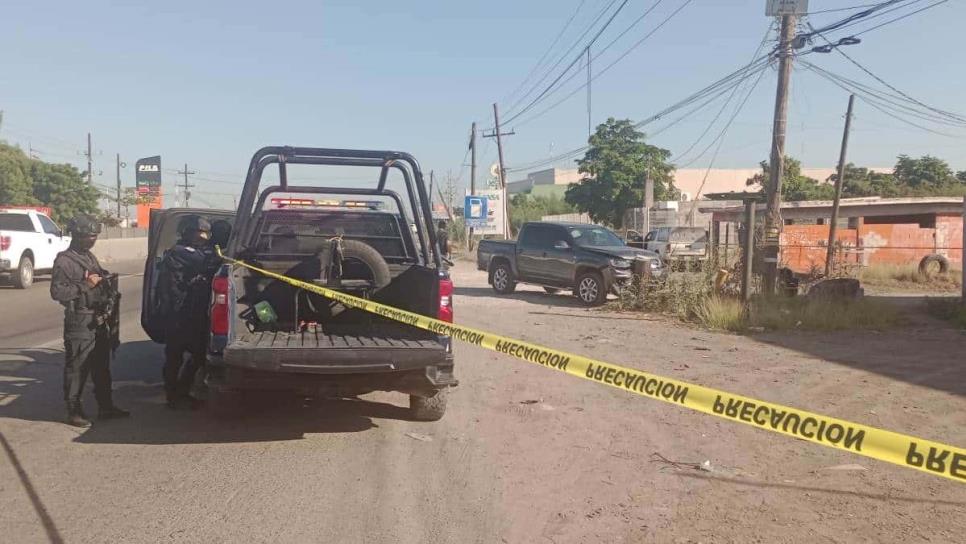 Con Cuerno de Chivo asesinan a un hombre en el Piggy Back al sur de Culiacán 