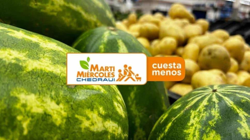 Marti-miércoles Chedraui: ofertas del 12 y 13 de noviembre en frutas y verduras