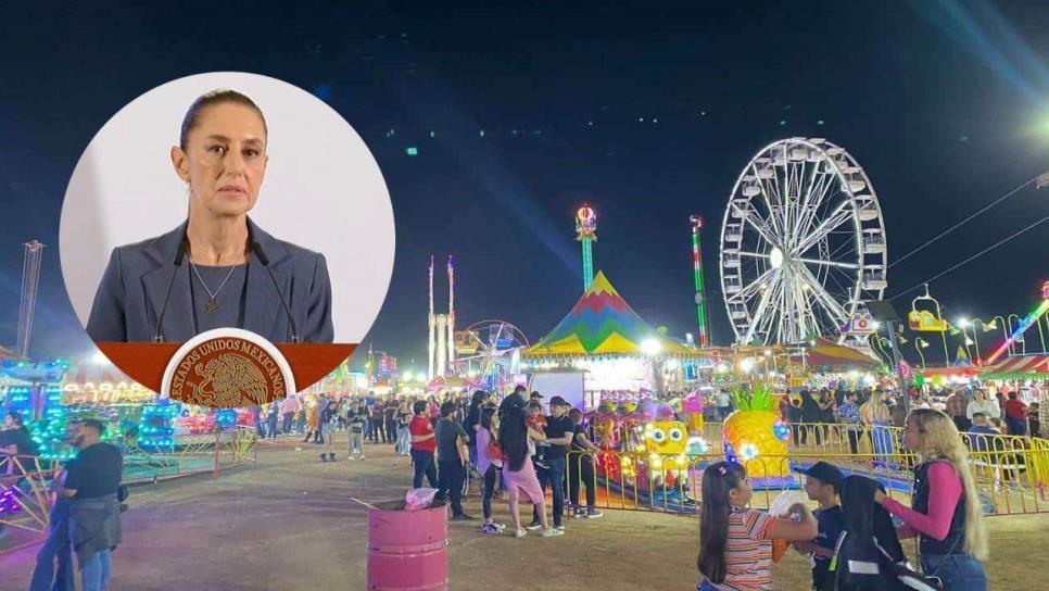 Claudia Sheinbaum respalda a Rocha Moya con la cancelación de la Feria Ganadera en Culiacán