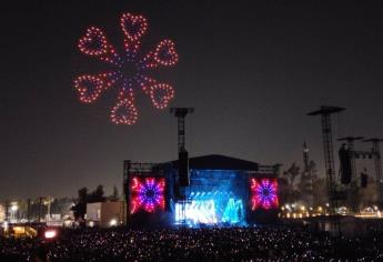 Sir Paul McCartney y el show de drones que maravilló el concierto en la CDMX | VIDEO