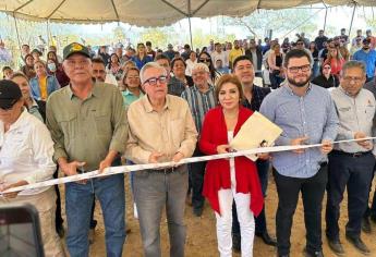 ¡Compromiso cumplido! Rocha Moya entrega represa en Chinobampo, El Fuerte