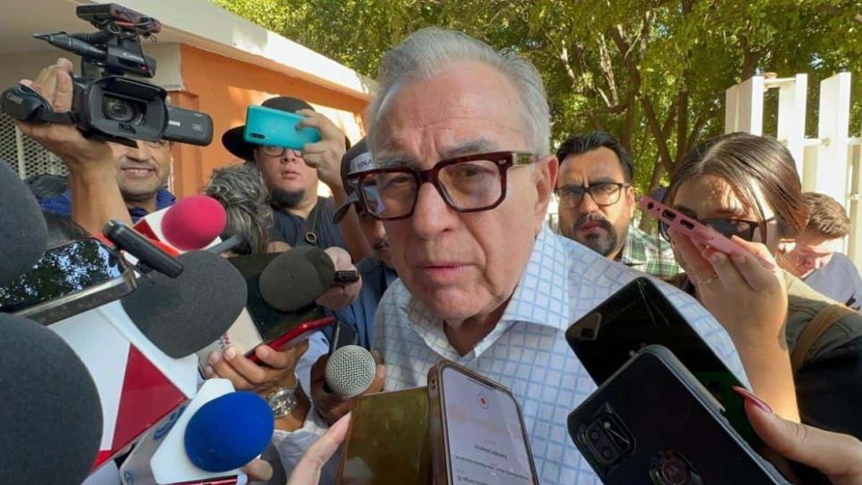 Rocha Moya se reunirá con el Secretario de la Marina para hablar de la seguridad en Sinaloa