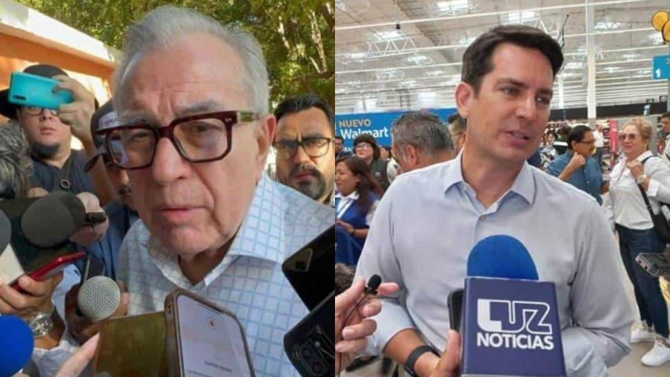 Rocha Moya le pide a Javier Gaxiola que se quede como su asesor de economía