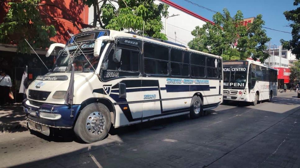 Reactivarán 8 rutas de transporte público en Culiacán ¿cuáles son?