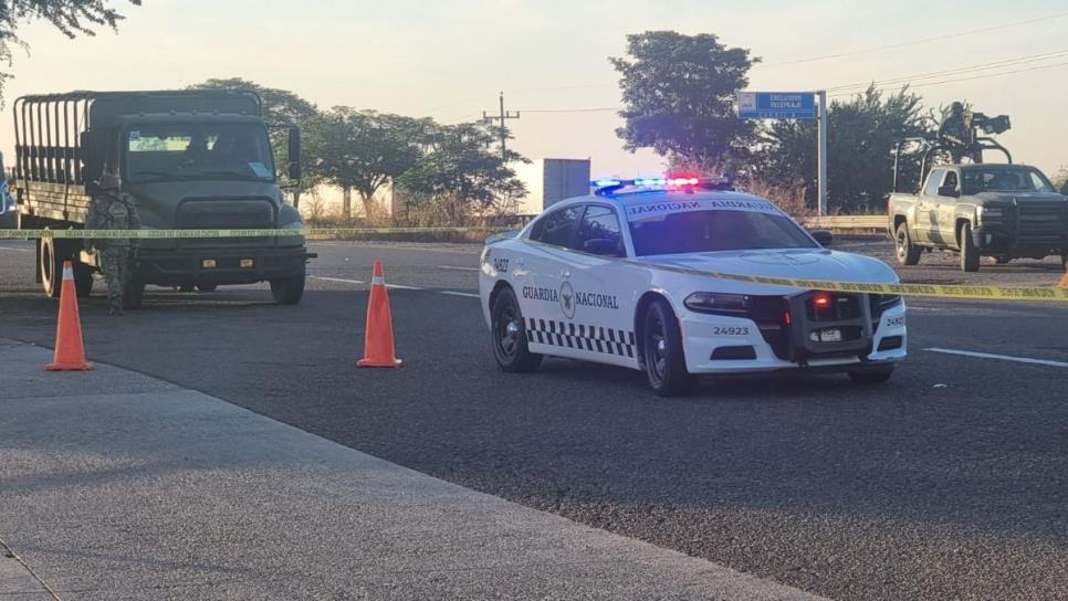 Arrojan un cuerpo sin vida en la Maxipista Culiacán - Mazatlán, a la altura de Laguna de Canachi