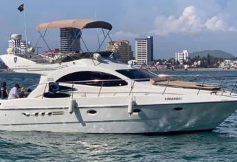 ¿Cuánto cobran por pasearse en un yate en Mazatlán en este fin de semana de puente?