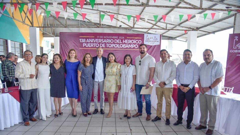 Con traslado de poderes, Ayuntamiento de Ahome conmemora 138 aniversario de Topolobampo