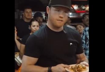 Saúl Canelo Álvarez y la forma de cómo pedirle tacos a sus trabajadores | VIDEO