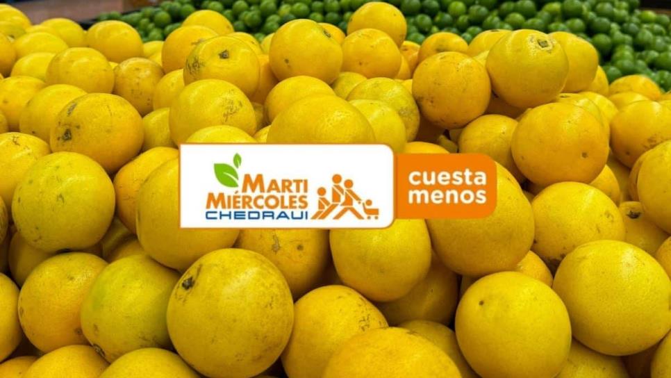 Marti-miércoles Chedraui: ofertas del 19 y 20 de noviembre en frutas y verduras