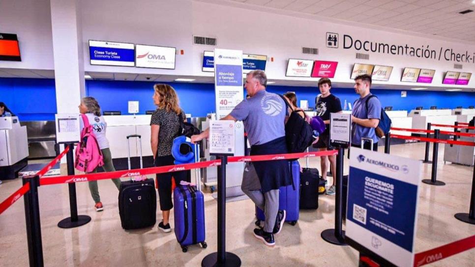 Mazatlán registra aumento del 18 % en flujo de pasajeros aeroportuarios durante el 2024: Sectur