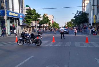 Cierran la avenida Álvaro Obregón este miércoles 20 de noviembre, en Culiacán