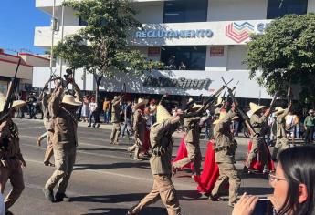 Con un gran desfile, conmemoran el 114 aniversario de la Revolución Mexicana, en Culiacán