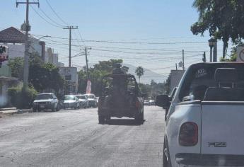 Detonaciones de armas de fuego en la colonia 5 de Mayo  provoca movilización de fuerzas armadas