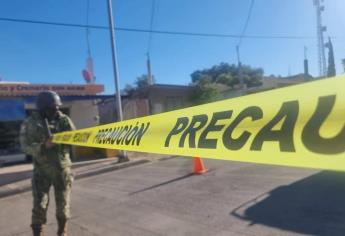 Militares aseguran un domicilio en la colonia La Libertad en Culiacán