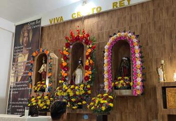 Con fe y devoción celebran al Santo Patrono Cristo Rey en El Cerro, en El Rosario