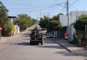 Balacera provoca movilización en la colonia Buenos Aires en Culiacán