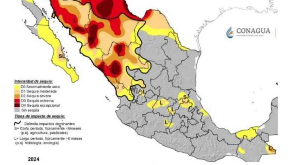 Incrementa la sequía en Sinaloa a un 73.5%; estos los municipios más afectados