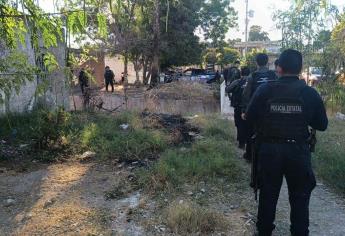 Hallan asesinado a un sujeto en un canal de aguas pluviales en la López Mateos en Culiacán